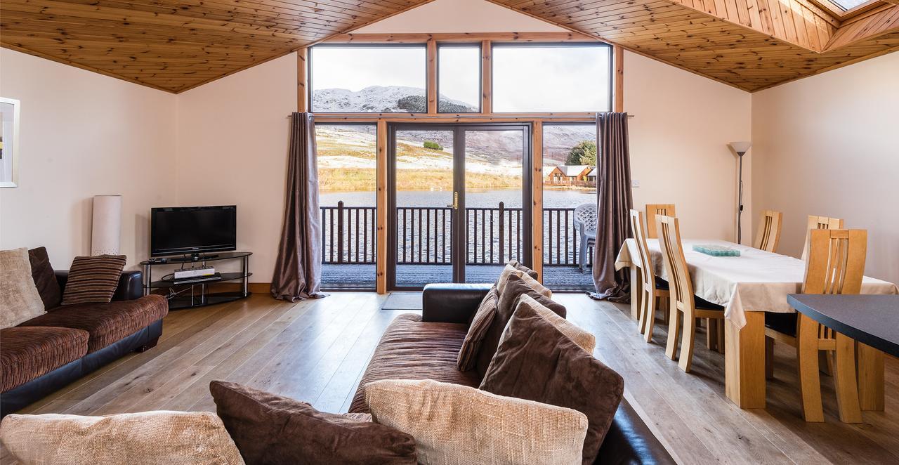 Lodge 9 Glengoulandie Lodges Aberfeldy Eksteriør billede