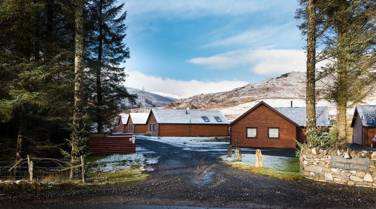 Lodge 9 Glengoulandie Lodges Aberfeldy Eksteriør billede
